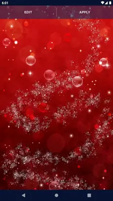 Red Bubble HD Live Wallpaper android App screenshot 0